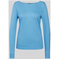 Windsor Longsleeve mit U-Boot-Ausschnitt in Hellblau, Größe 36 von Windsor