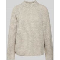 Windsor Strickpullover in Melange-Optik in Beige, Größe 34 von Windsor