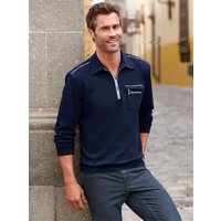 Witt Herren Langarm-Poloshirt, marine von Catamaran