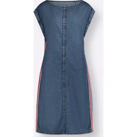 Witt Damen Jeanskleid aus reiner Baumwolle, blue-stone-washed von Witt