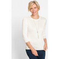 Witt Damen Pullover, ecru von Witt