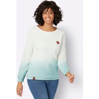 Witt Damen Sweatshirt, kalkmint-ecru von Witt