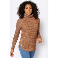 Witt Damen Pullover, cognac-ecru-meliert von Witt