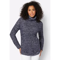 Witt Damen Pullover, marine-ecru-meliert von Witt