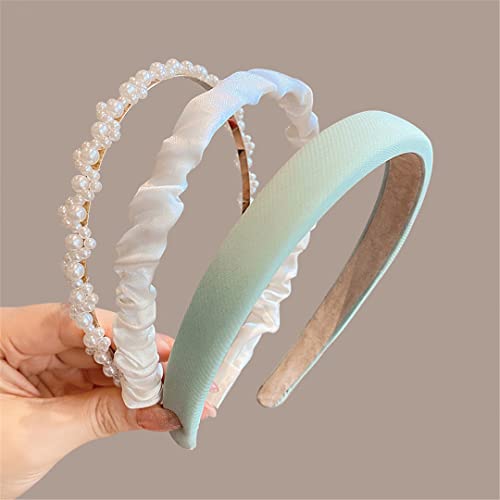 3/6/8Pcs Set Mode Frauen Tuch Haarbänder Kopfschmuck Stirnband Mädchen Haarband Haar Hoop Weibliche Haar Zubehör Headwear 3PCS 1 von Wjnvfioo