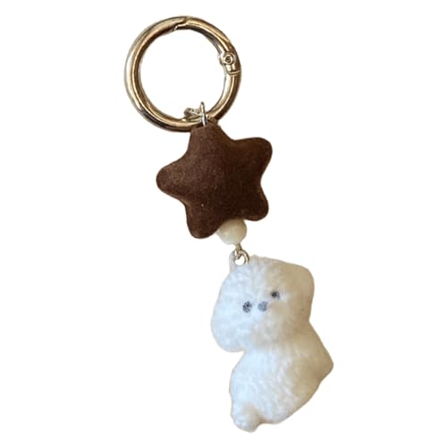 Cartoon Animal Plüsch Schlüsselbund Weiche Flockenmaterialien Stern Und Tierdesigns Schlüsselschmuck Für Jugendliche Frauen Und Kinder Cartoon Animal Plüsch Schlüsselbund Weiche Flockenmaterialien Stern Und Tierdesigns Schlüsselschmuck Für Jugendliche Frauen Und Kinder von Wkldjf