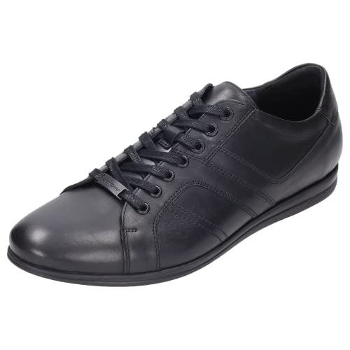 WOJAS Herren Halbschuhe – Schuhe Sneaker Herrenschuhe Leder Glattleder Turnschuhe Herrenhalbschuhe – schwarz, 8075-51, Gr. 43 WOJAS Herren Halbschuhe – Schuhe Sneaker Herrenschuhe Leder Glattleder Turnschuhe Herrenhalbschuhe – schwarz, 8075-51, Gr. 43 von WOJAS