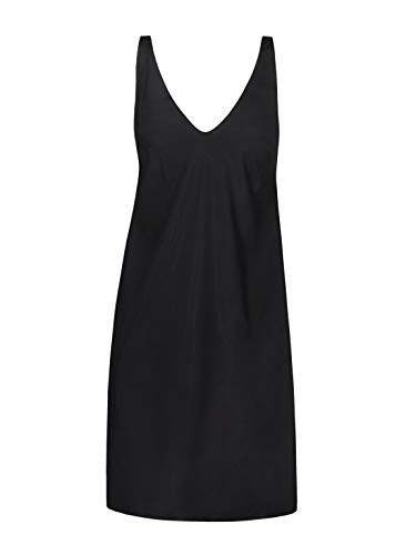 Wolford Damen Freizeitkleid Pure Dress, Frauen Basic,Sommerkleid,Slipdress,lockere Passform,tiefer Ausschnitt,7005 Black,X-Small (XS) von Wolford