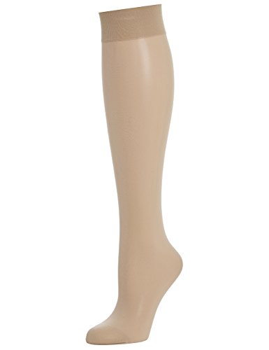 Wolford Damen Individual 10 Knee-Highs Kniestrümpfe, 10 DEN, Beige (Cosmetic 4273), Small von Wolford