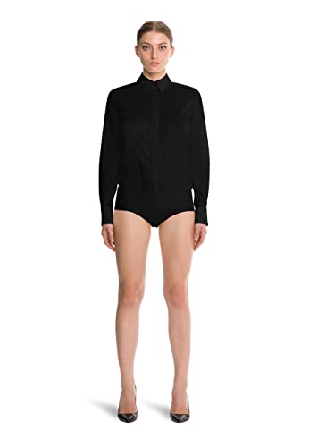 Wolford Damen London Effect Panty Body,Frauen Body-Bluse,Hemd,Langarm-Oberteil,Knopfleiste,lockere Passform,Black,36 (36) von Wolford