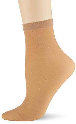 Wolford Damen Satin Touch 20 Socks Strumpfhose, 20 DEN, Beige (Gobi 4365), Medium von Wolford