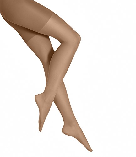 Wolford Damen Luxe 9 Control Top Tights Strumpfhose, 10 DEN, Beige (Caramel 4004), Large von Wolford