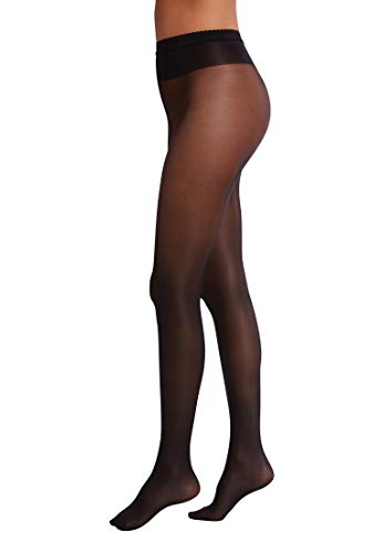 Wolford Damen Transparente Strumpfhose Neon 40 Duo-Pack,40 DEN,Frauen Struempfe,halbstransparent,durchscheinend,einfarbig,uni,black,XS (X-Small) von Wolford