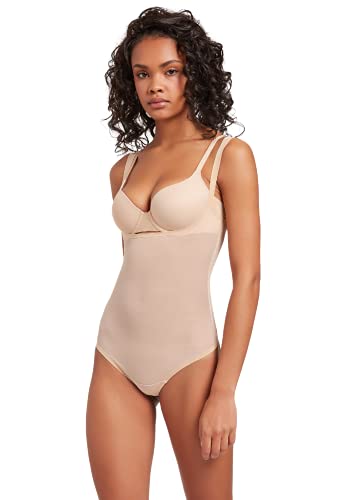 Wolford Damen Tulle Forming String Body, Frauen Träger-Body,Underbust-Form,in Kombination mit BH zu tragen,nahtlos,4545 Nude,38 von Wolford