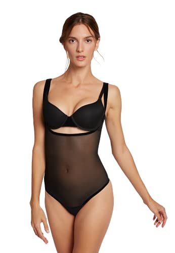 Wolford Damen Tulle Forming String Body, Frauen Träger-Body,Underbust-Form,in Kombination mit BH zu tragen,nahtlos,7005 Black,40 von Wolford