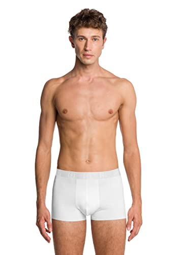 Wolford Herren Boxershorts Men's Pure Boxer Brief,Männer Untershose,Pants,Shorts,Unterwäsche,Basic,kurz,White,L (Large) von Wolford