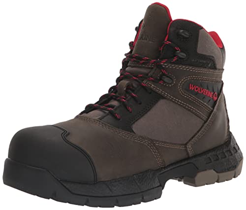 Wolverine Herren Rush Ultraspring Construction Boot, Bungee, 45.5 EU von Wolverine