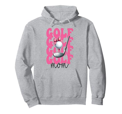 Golf Mom Golf Mama Golfing Golfer Muttertag Kokette Bogen Pullover Hoodie Golf Mom Golf Mama Golfing Golfer Muttertag Kokette Bogen Pullover Hoodie von Womens Pink Coquette Bow Golf Golfing Golfer Gifts