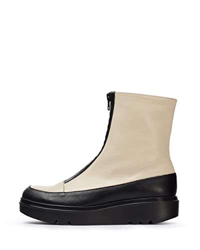 Wonders Livia Cream Ankle Boot Black 39 von Wonders