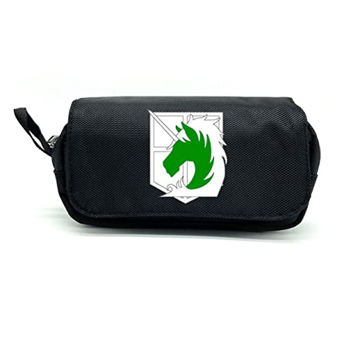 Wondi Attack On Ti-tan Federmäppchen, Schule Bleistifte Organizer, Große Kapazität Briefpapier Pouch Stifte Etui-22 * 7 * 10cm||Multicolor 6 von Wondi