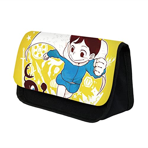 Wondi Ranki-ng of Kin-gs Anime Pencil Case, Large Capacity Pouch Double Zippers, Pen Box Pen Pouch Stationery Organizer for Student Teen-22 * 13 * 7.5cm||Multicolor 10 von Wondi