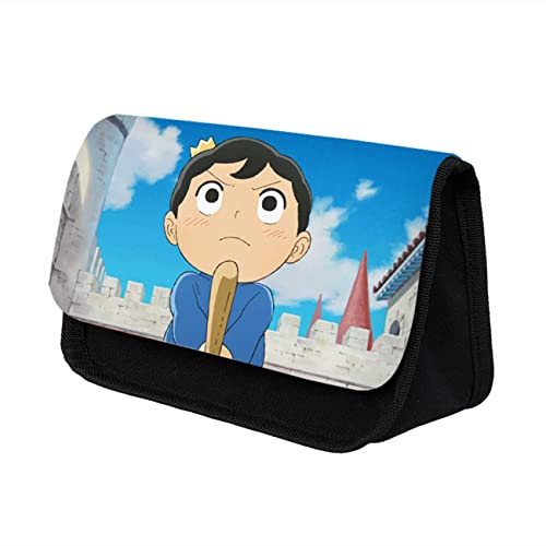 Wondi Ranki-ng of Kin-gs Anime Pencil Case, Large Capacity Pouch Double Zippers, Pen Box Pen Pouch Stationery Organizer for Student Teen-22 * 13 * 7.5cm||Multicolor 13 von Wondi