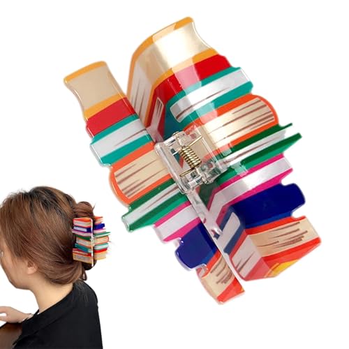 Buch Haarspange, Buchförmiger Haarspange, Süße Haarclips Für Mädchen, Buchförmige Haarklammern Aus Acryl, Haarspangen Für Damen, Leichte Haarspange Für Bühnenshow, Dating Buch Haarspange, Buchförmiger Haarspange, Süße Haarclips Für Mädchen, Buchförmige Haarklammern Aus Acryl, Haarspangen Für Damen, Leichte Haarspange Für Bühnenshow, Dating von Wonsfuleu