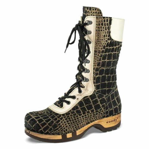 Woody Damen Ramona Halblange Stiefel, Gold Alaska, 36 EU von Woody