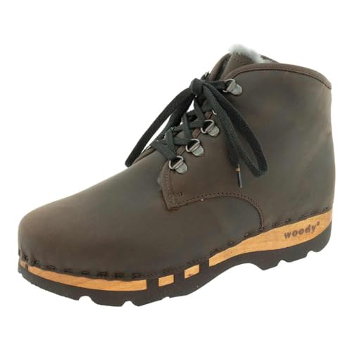 woody Herren Adam Clog Ankle Boots, Caffe, 46 EU woody Herren Adam Clog Ankle Boots, Caffe, 46 EU von woody