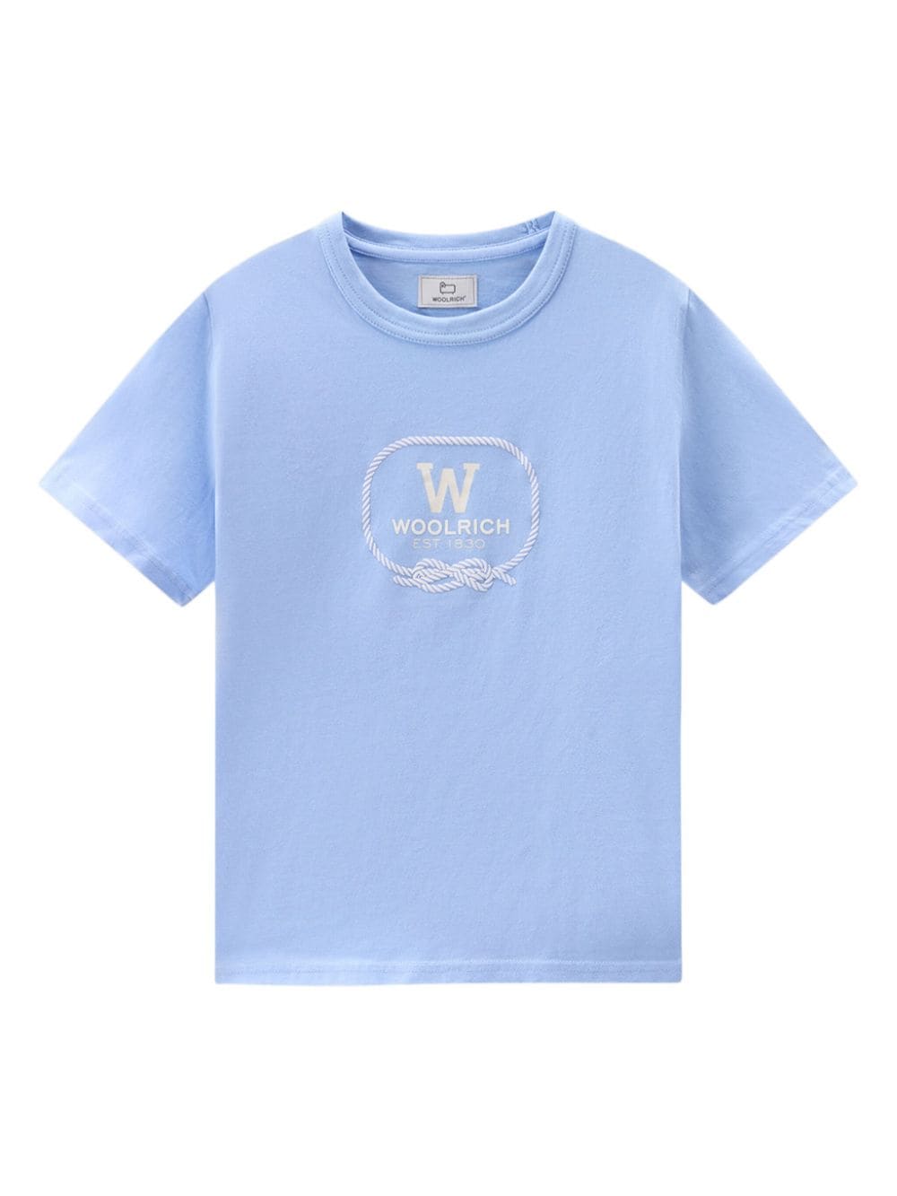 Woolrich Kids T-Shirt mit Logo-Print - Blau von Woolrich Kids