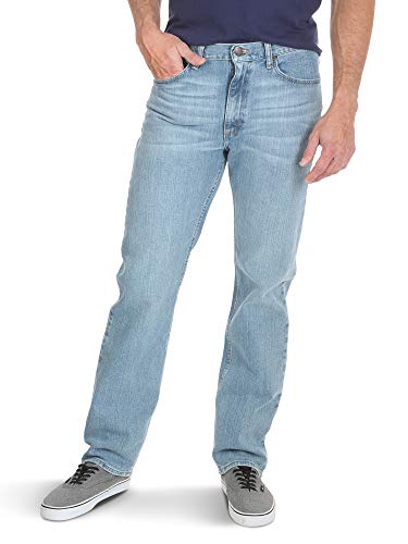 Wrangler Authentics Herren Classic 5-Pocket Regular Fit Jeans, Stonewash Flex, 32W / 36L von Wrangler Authentics