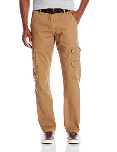 Wrangler Authentics Herren-Cargohose aus Twill, lockere Passform, Eichel, Köper, 29W / 30L von Wrangler Authentics