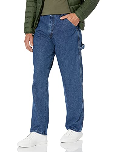 Wrangler Authentics Herren Klassieke timmermans-Jeans Jeans, Retro-Stein, 33W / 32L EU von Wrangler Authentics