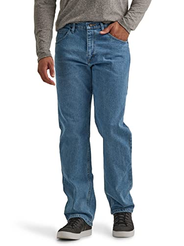 Wrangler Authentics Herren Klassische 5-Pocket-Relaxed Fit Jeans, Light Stonewash Flex, 54W / 30L von Wrangler Authentics