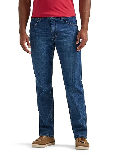 Wrangler Authentics Herren Klassische Five-Pocket geradem Bein Jeans, Blue Ocean Flex, 36W / 29L von Wrangler Authentics