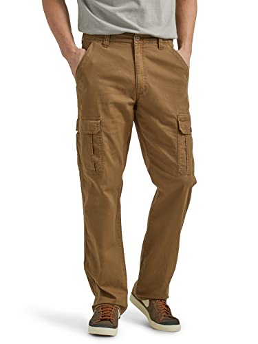 Wrangler Authentics Herren Relaxed Fit Stretch Cargo Pant Hose, Känguru, 36W / 30L von Wrangler Authentics