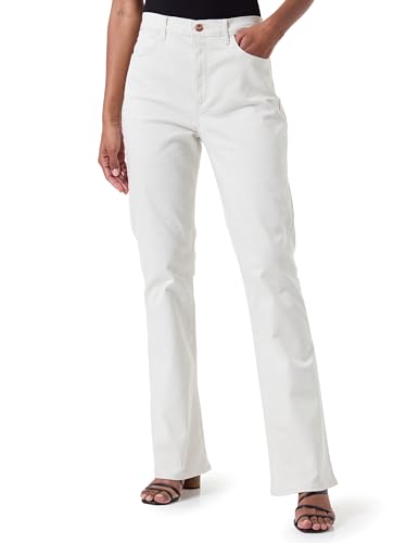 Wrangler Damen Bootcut Pants, Vintage White, 30W / 32L EU von Wrangler