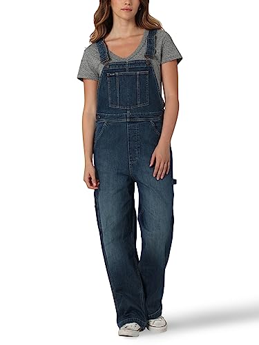 Wrangler Damen-Jeans-Overall mit lockerer Passform, Lauren, Small von Wrangler