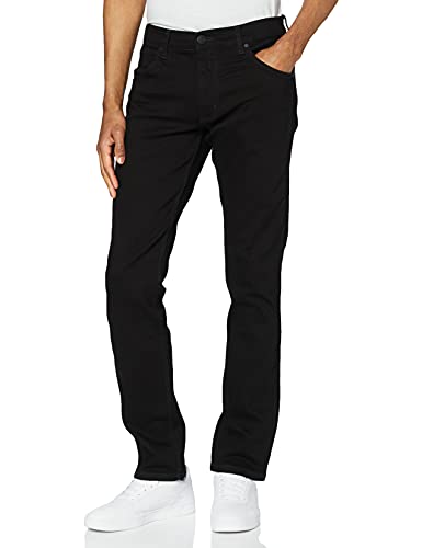 Wrangler Herren Greensboro Jeans, Schwarz (Black Valley), 32W / 34L von Wrangler