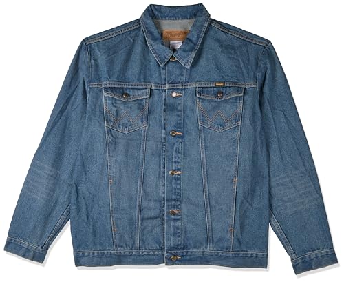 Wrangler Herren Western Style Denim Jacket Jeansjacke, dunkelblau, X-Large Hoch von Wrangler