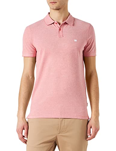 Wrangler Men's Refined Polo Shirt, Pink, 4X-Large von Wrangler