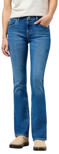 Wrangler Women's Bootcut Raven Jeans, Black, W27 / L32 von Wrangler