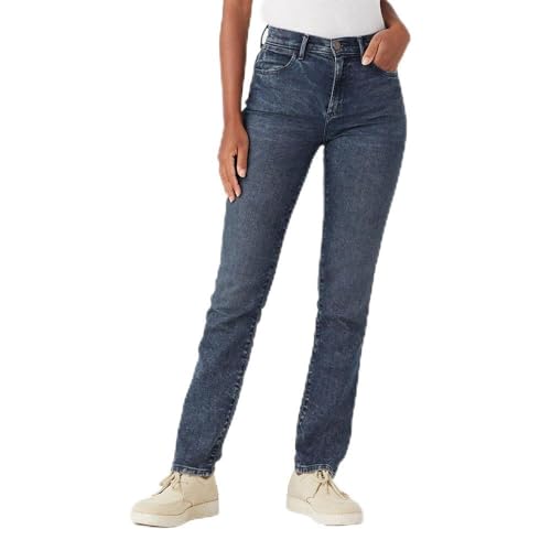 Wrangler Women's Slim Jeans, Blue Pepper, 26W x 32L von Wrangler