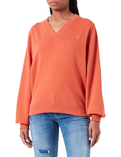 Wrangler Women's Vneck Sweatshirt, Ginger Spice, X-Small von Wrangler