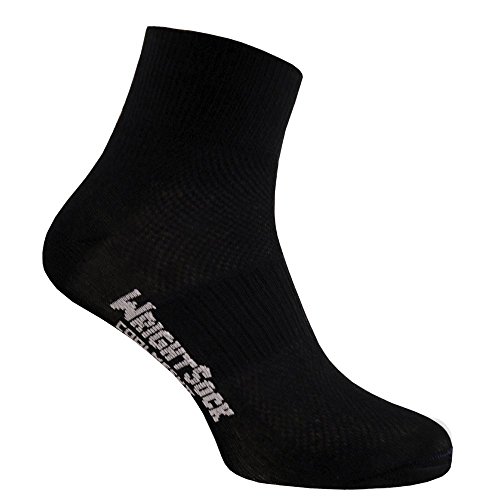 Wrightsock Coolmesh II Quarter Socke, Black Wrightsock Coolmesh II Quarter Socke, Black von Wrightsock