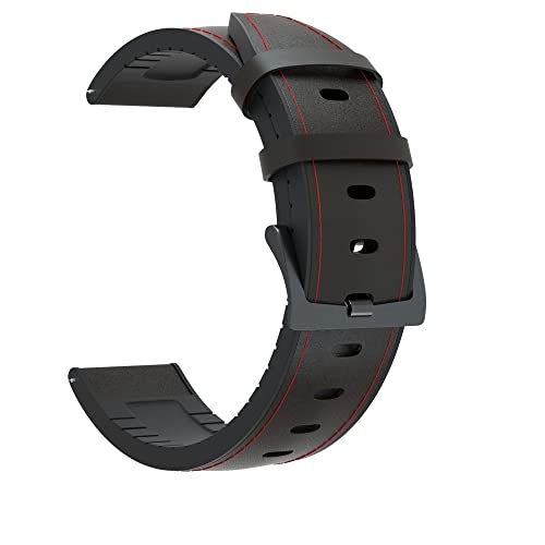 Wtukmo 20 mm modisches Leder-Uhrenarmband für Garmin Venu 2 Plus für Vivoactive 3 Music 245 645 158, Ersatz-Armband, For Move Sport, Achat von Wtukmo