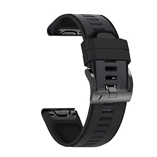 Wtukmo 22 x 26 mm Silikon-Smartwatch-Armband für Garmin Fenix 6X 6 Pro 5X 5 Plus 3HR 935 D2 MK2, Schnellverschluss-Armband, Zubehör, 22mm Fenix 6 6Pro, Achat von Wtukmo