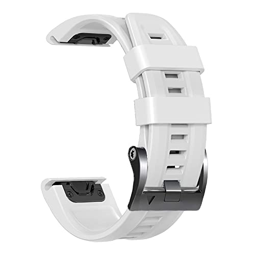 Wtukmo 22 x 26 mm Silikon-Smartwatch-Armband mit Schnellverschluss für Garmin Fenix 7X 7 6 6X Pro 5X 5 Plus 3HR Forerunner 935 945 Armband, 26 mm, Achat von Wtukmo