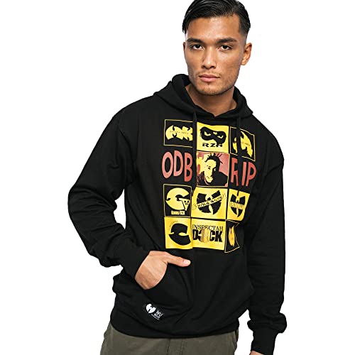 Wu Wear - All Members Hoodie, Urban Streetwear Fashion Pullover, mit Kapuze, Hip Hop, Herren Kapuzenpullover, L von Wu Wear