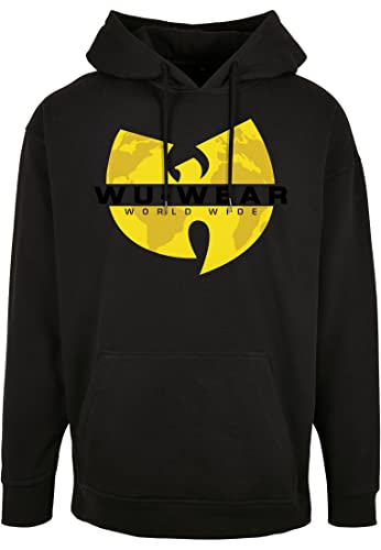 Wu-Wear Herren WU057-Wu Wear Logo Hoody Kapuzenpullover, Black, M von Wu Wear